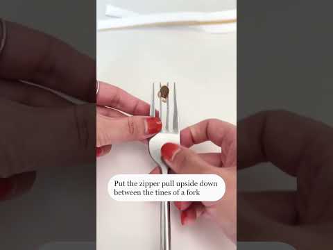 ✨ The quickest method to apply the slider to A ZIPPER BY THE YARD✨