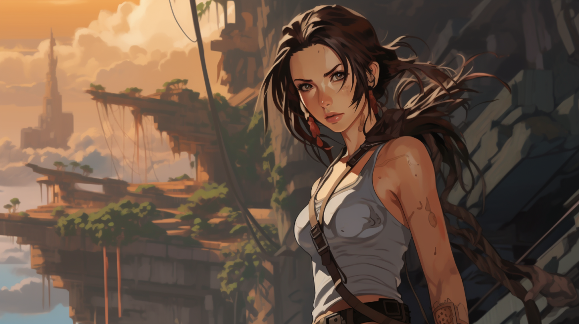 Nueva serie de anime de Tomb Raider en Netflix con una estrella de Marvel