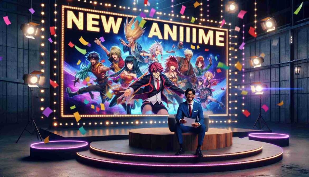 New Anime Announcement and Character Reveals