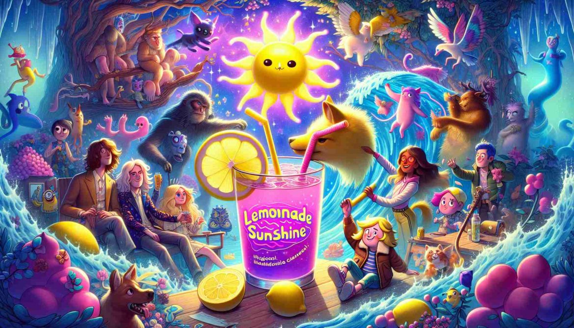 Nueva serie animada «Lemonade Sunshine» revela vibrantes visuales y el elenco