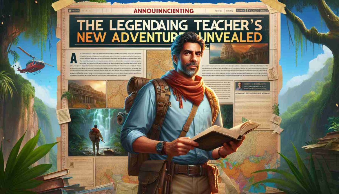 Exciting Announcement: The Legendary Teacher’s New Adventure Unveiled!